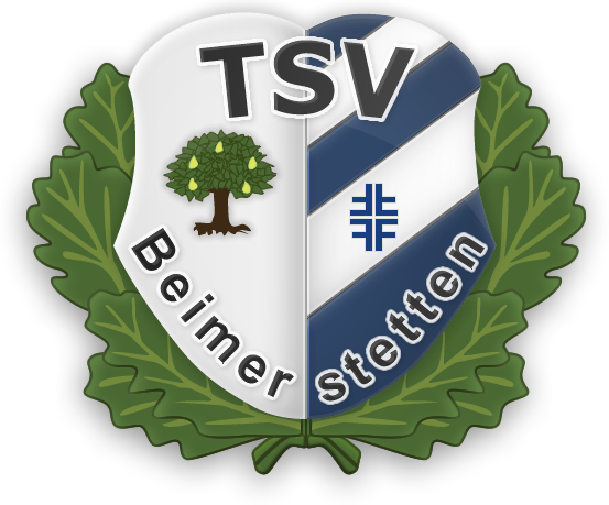 Logo des TSV Beimerstetten mit Birnbaum als Wappen der Gemeinde